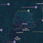 peta Cimalaka Sumedang