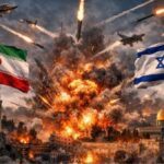 Ilustrasi perang Iran vs Israel