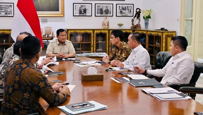 Rapat Kabinet Prabowo