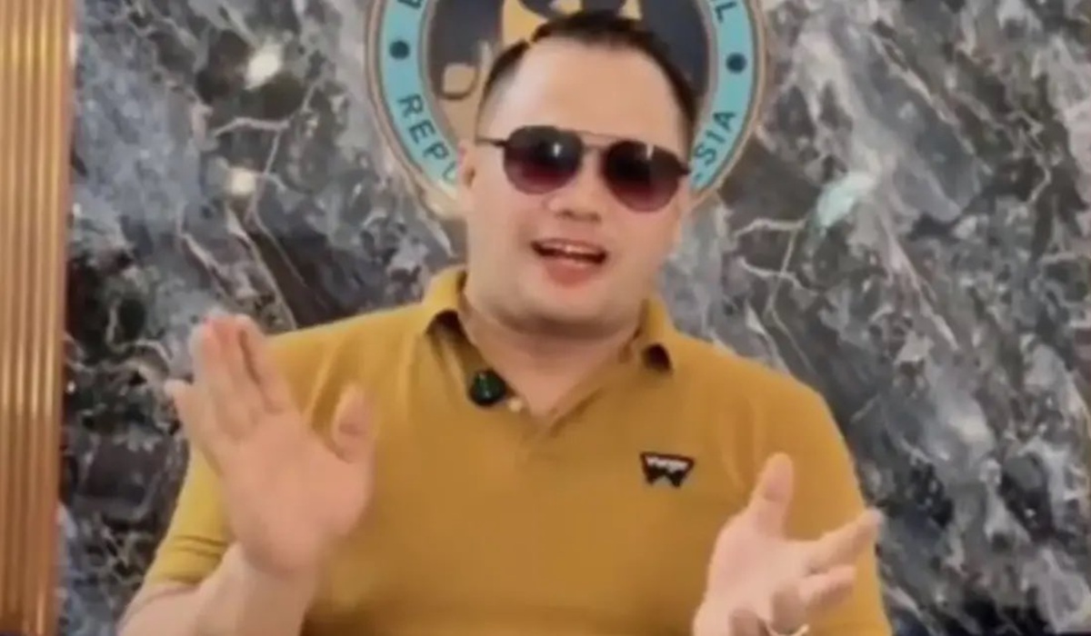 pria joget viral pamer MBG