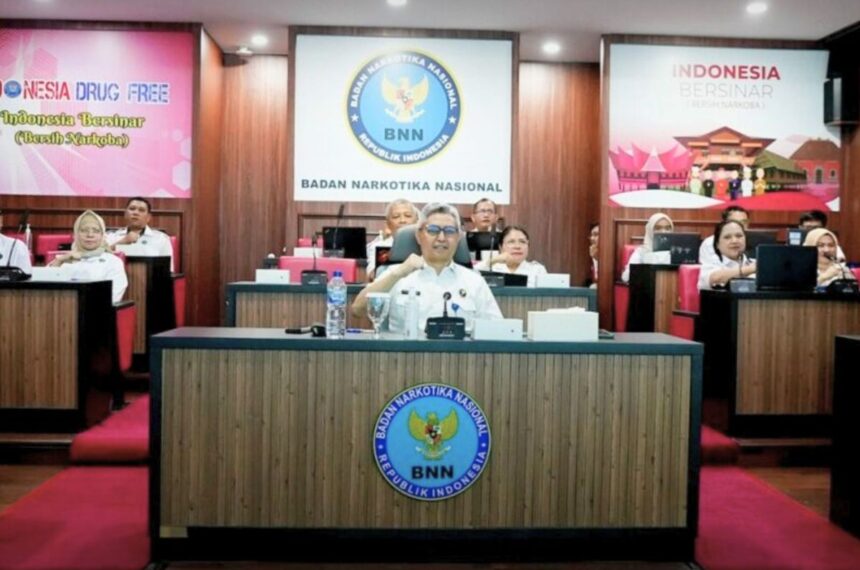 Sekretaris Utama BNN RI Tantan Sulistyana.