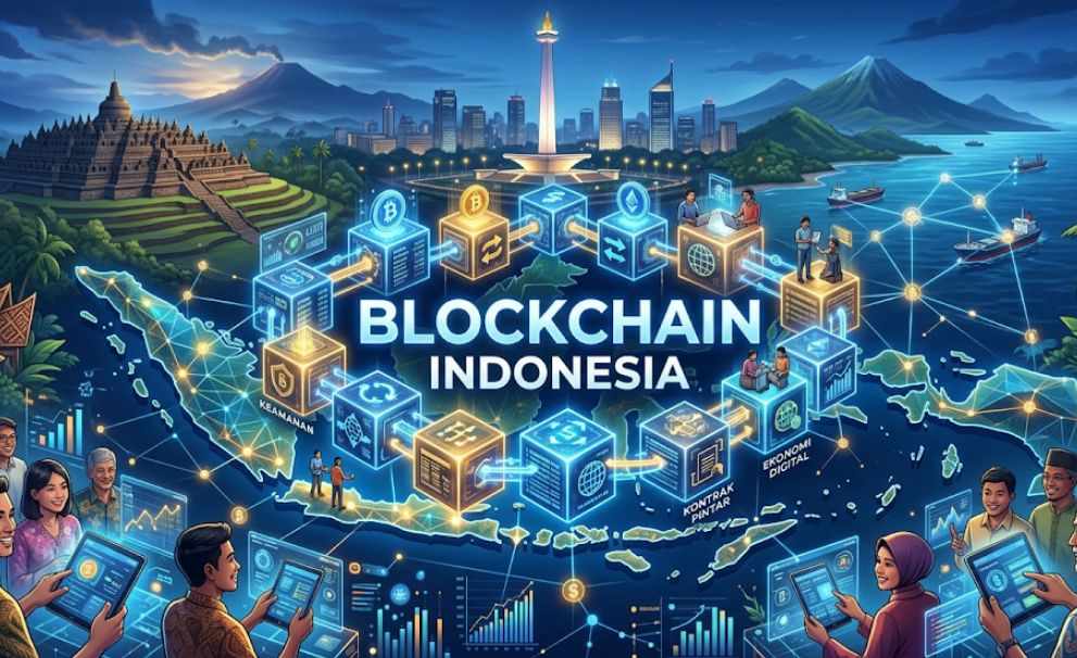 Ilustrasi Blockchain