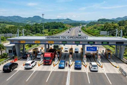 Ilustrasi gerbang tol