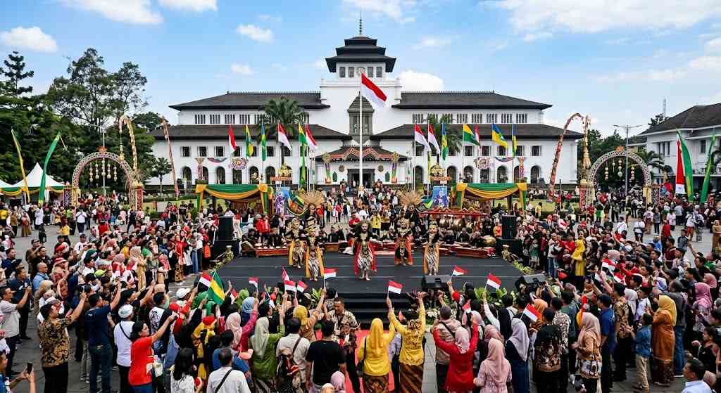Ilustrasi perayaan HUT Jabar